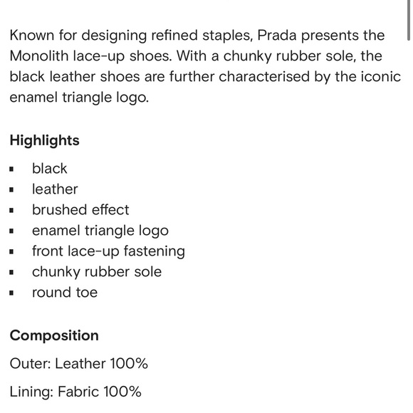 Prada Black Chunky Loafers - Picture 4 of 4